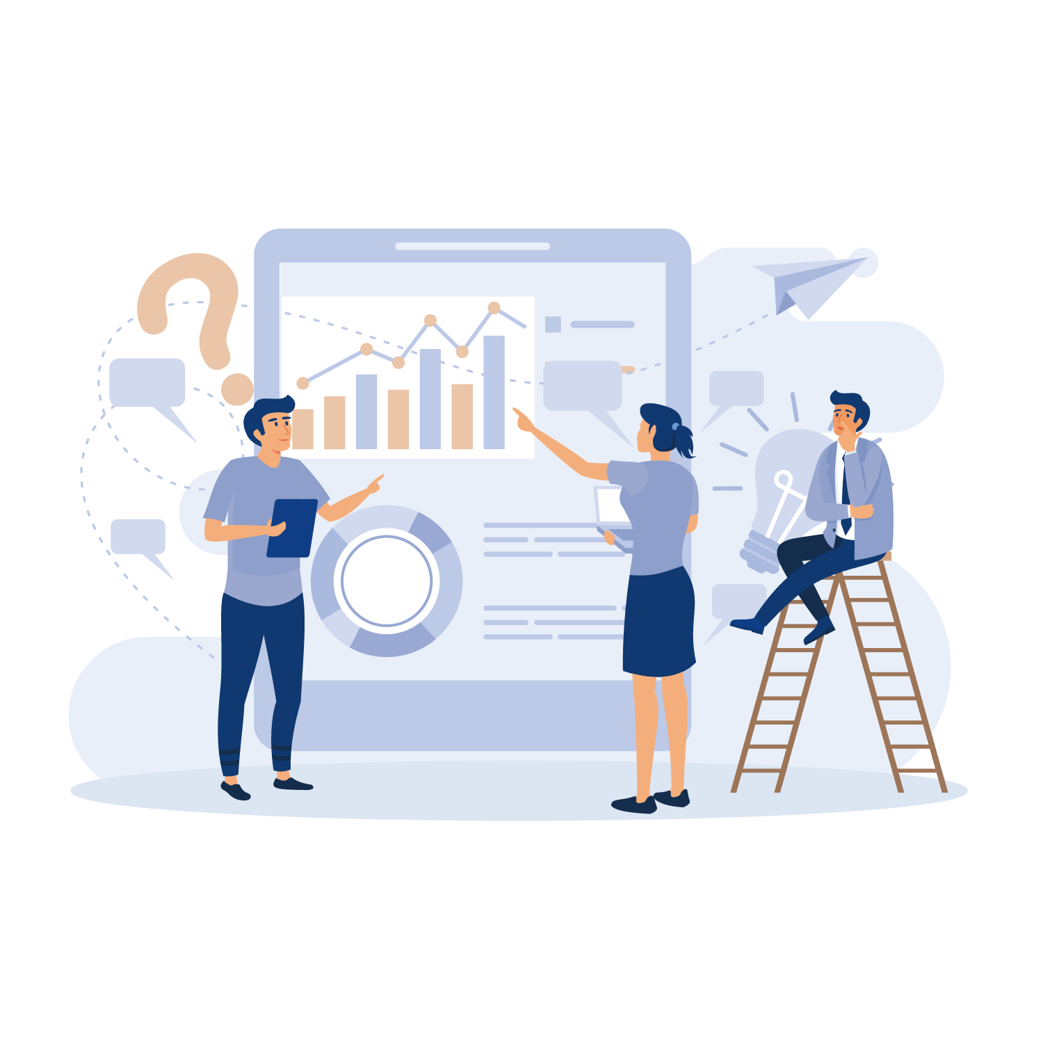 Merchant Support Illustration